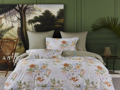 Постельное белье Asabella 2118-6 евро египетский хлопок люкс-сатин