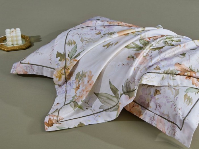 Постельное белье Asabella 2118-6 евро египетский хлопок люкс-сатин