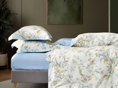Постельное белье Asabella евро тенсел-люкс 2129-6