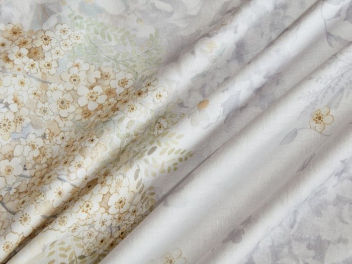 Комплект евро с летним одеялом из фланели-тенсел 200х220 см, 2185-OMP