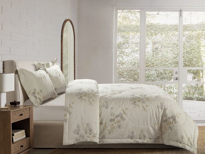 Комплект 1,5-спальный с летним одеялом из хлопкового жаккарда 160х220 см, 2241-OSPS