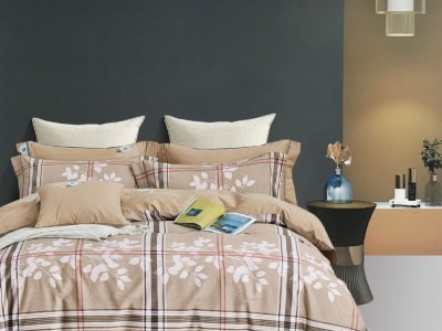 Постельное белье Asabella 1861-6 евро печатный сатин