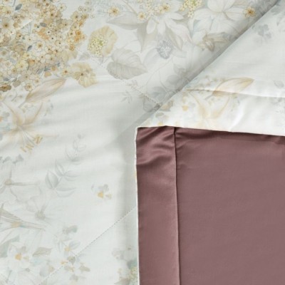 Комплект семейный с двумя летними летним одеялами из фланели-тенсел 160х220 см, 2185-2OSP