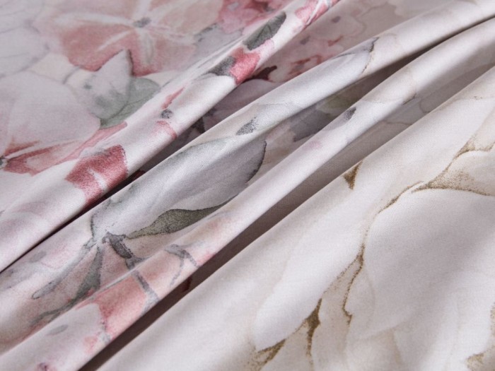 Постельное белье Asabella 2090-6 евро сатин тенсел-люкс