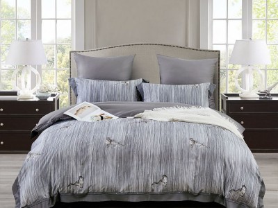 Постельное белье Asabella Евро, фланель-тенсел 2362-6 