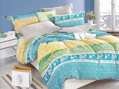 Постельное белье Asabella 1336-6 евро печатный сатин