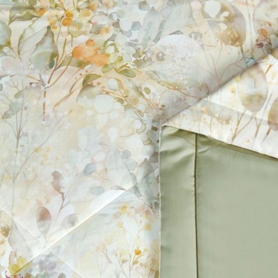 Комплект евро с летним одеялом из фланели-тенсел 200х220 см, 2220-OMP