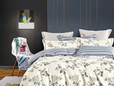 Постельное белье Asabella 1694-7 семейное печатный сатин