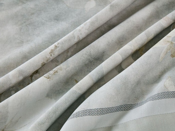 Комплект евро с летним одеялом из фланели-тенсел 200х220 см, 2269-OMP 