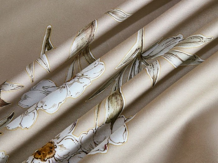 Комплект постельного белья Евро, египетский хлопок Premium 2325-6 