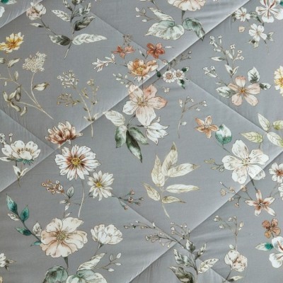 Комплект 1,5-спальный с летним одеялом из фланели-тенсел 160х220 см, 2222-OSPS