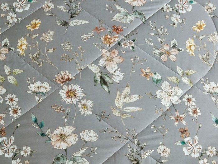 Комплект 1,5-спальный с летним одеялом из фланели-тенсел 160х220 см, 2222-OSPS