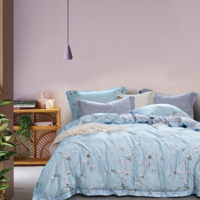 Постельное белье Asabella 1625-6 евро сатин тенсел