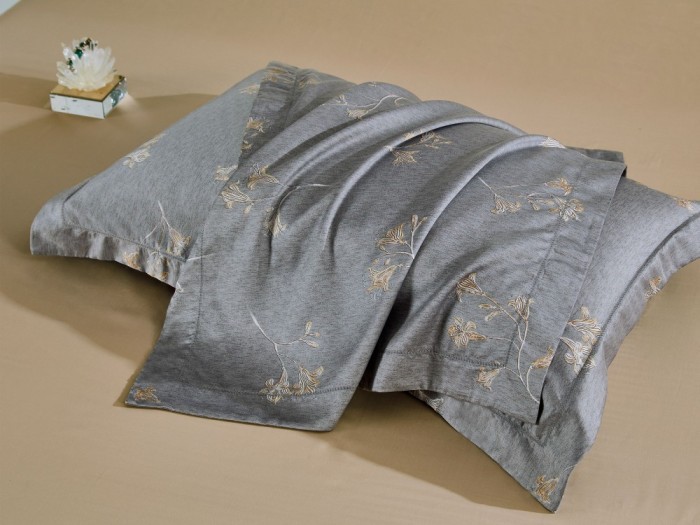 Постельное белье Asabella 2124-6 евро сатин тенсел-люкс