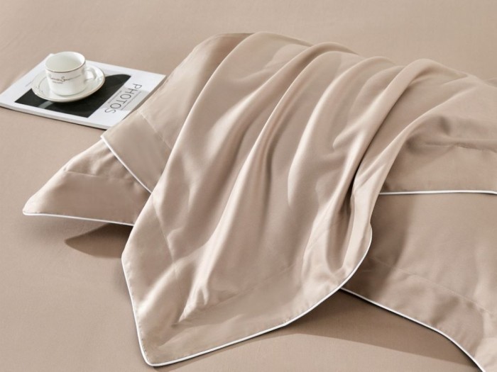 Постельное белье Asabella Евро, фланель-тенсел 2245-6