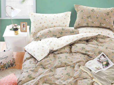 Постельное белье Asabella 1502-6 евро печатный сатин