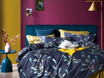 Постельное белье Asabella 1590-7 семейное печатный сатин