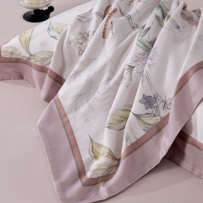 Комплект постельного белья Евро, фланель-тенсел 2199-6/160*30