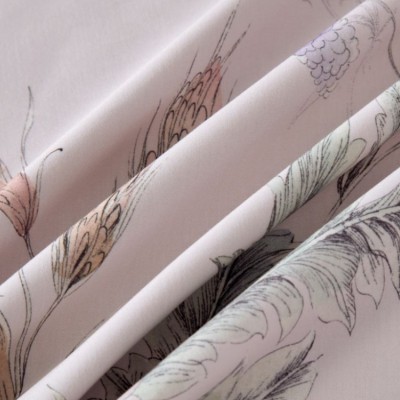 Комплект постельного белья Евро, фланель-тенсел 2199-6/160*30