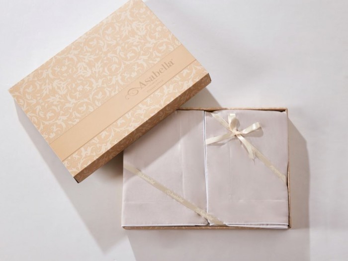 Постельное белье Asabella Семейный, фланель-тенсел 2247-7