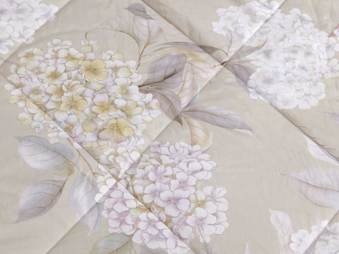 Комплект евро с летним одеялом из фланели-тенсел 200х220 см, 2297-OMP 