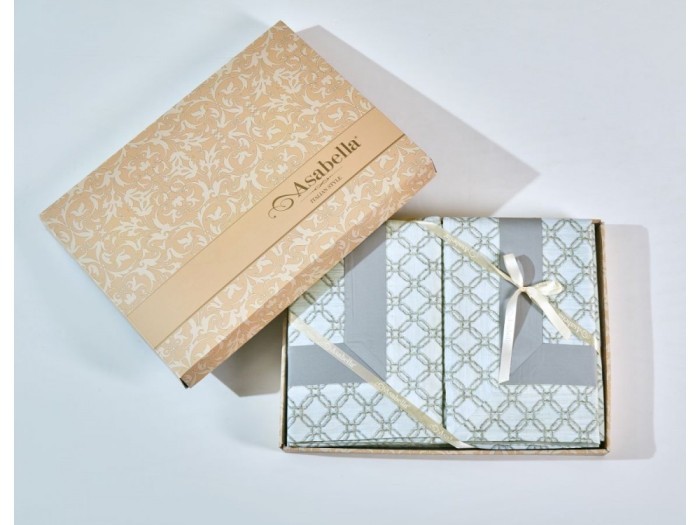 Постельное белье Asabella Евро, египетский хлопок Premium 2249-6