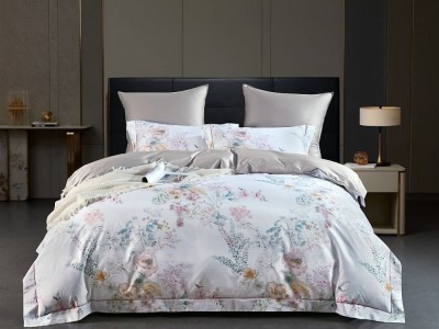 Комплект постельного белья семейный, египетский хлопок Premium 2265-7 