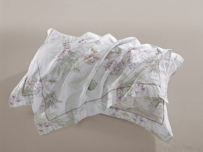 Комплект постельного белья 1,5-спальный, сатин с лазерной печатью 2349-4S 