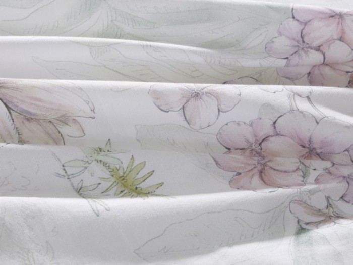 Комплект постельного белья 1,5-спальный, сатин с лазерной печатью 2349-4S 