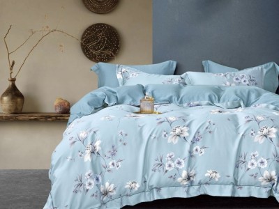 Постельное белье Asabella 2086-7 семейный сатин тенсел