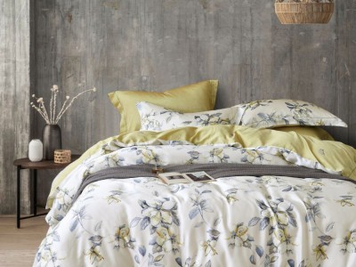 Постельное белье Asabella 1757-6 евро тенсел-люкс
