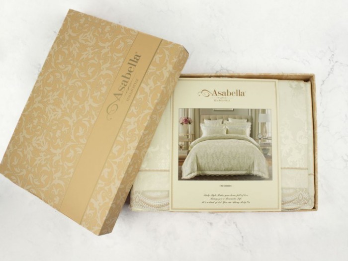 Постельное белье Asabella 191-4 евро жаккард