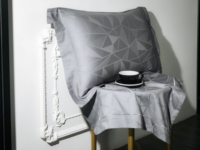 Постельное белье Asabella 1645-6 евро хлопковый жаккард