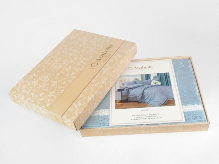 Постельное белье Asabella 609-4S полуторное жаккард