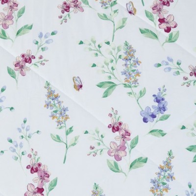 Комплект с ЛЕТНИМ одеялом из печатного сатина 200х220 см, 1617-OMP