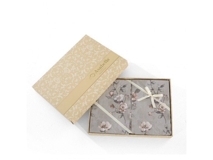 Комплект постельного белья Семейный, сатин с лазерной печатью 2350-7 