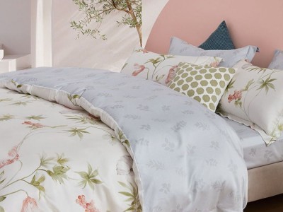 Постельное белье Asabella 1806-6 евро тенсел-люкс