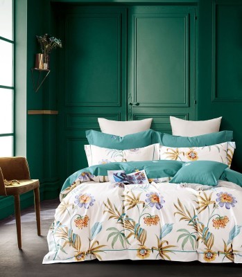 Постельное белье Asabella 1598-6 евро печатный сатин