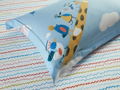 Комплект простыни с наволочками Asabella 1618-3РS хлопок