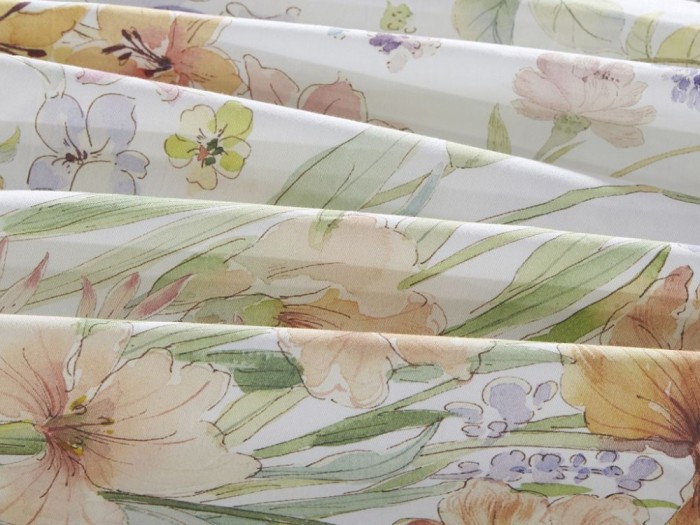 Комплект постельного белья Семейный, сатин с лазерной печатью 2351-7 