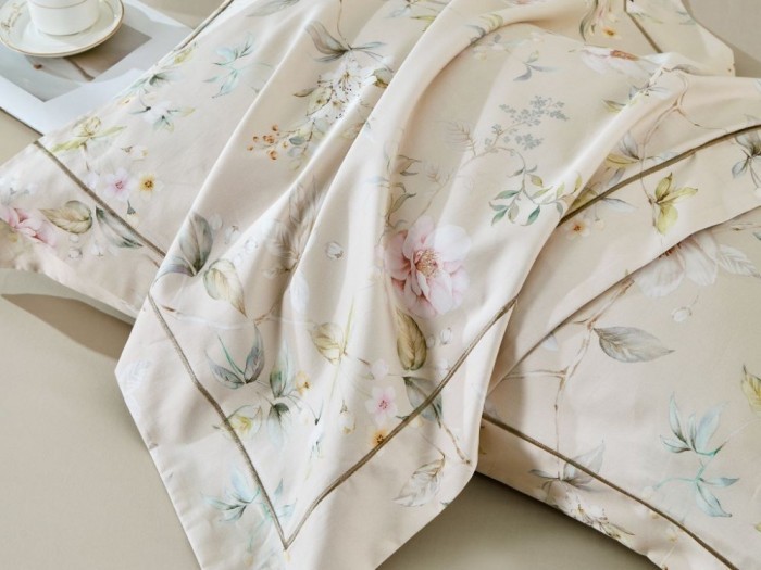 Постельное белье Asabella семейный, египетский хлопок Premium 2254-7