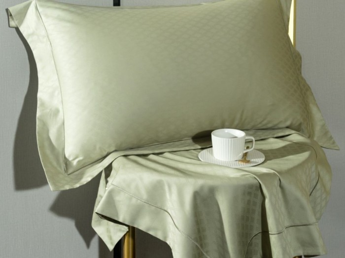 Постельное белье Asabella 2060-6 евро хлопковый жаккард