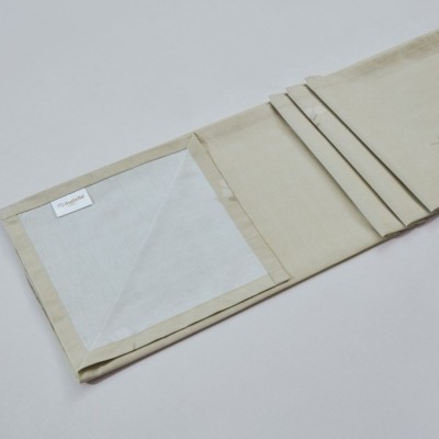 Комплект с летним одеялом семейный из печатного сатина 160х220 см, 2165-2OSP