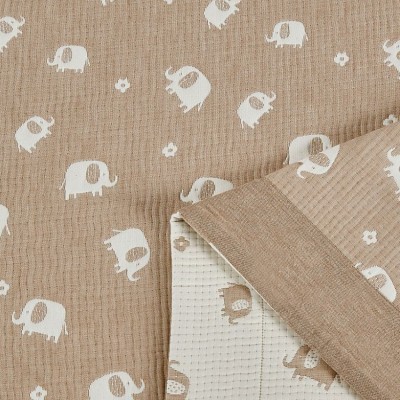 Плед Asabella хлопковый муслин, наполнитель искусственный шелк 145х205 см, 2277-OXS