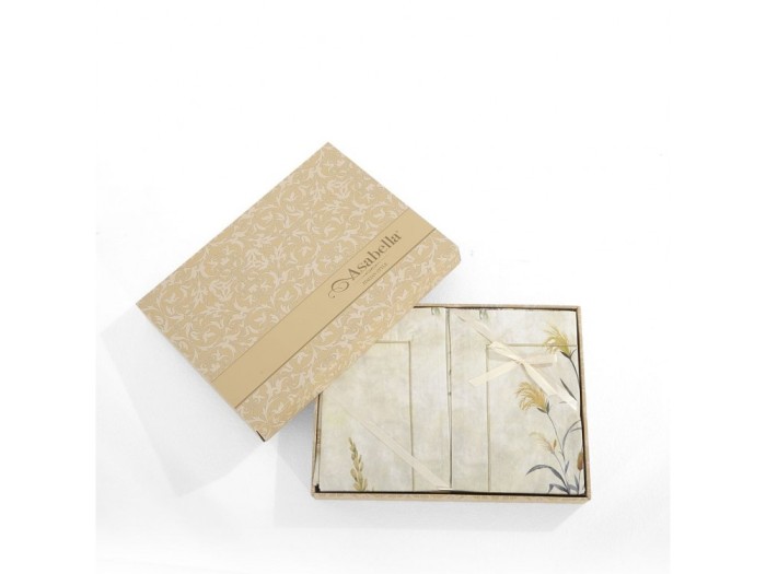 Комплект постельного белья Евро, сатин с лазерной печатью 2353-6 