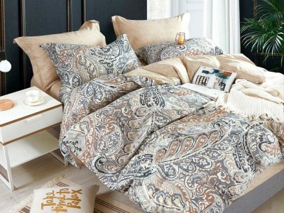 Постельное белье Asabella 1280-6 евро печатный сатин