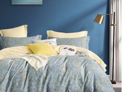 Постельное белье Asabella 2035-6 евро печатный сатин