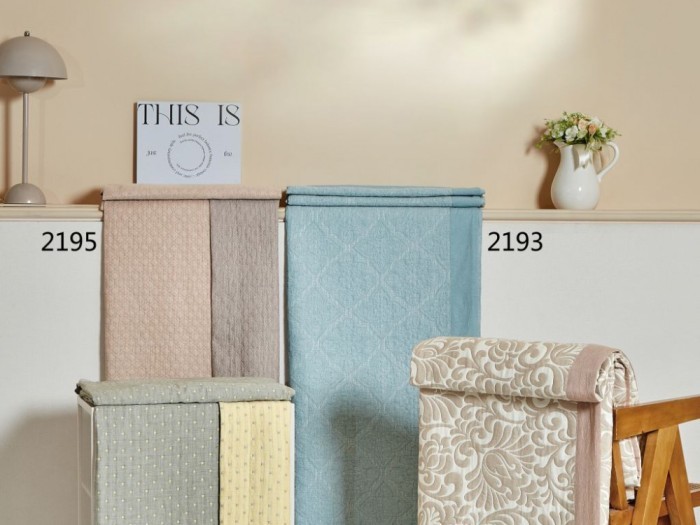 Плед Asabella хлопковый 160х220 см 2195-OS