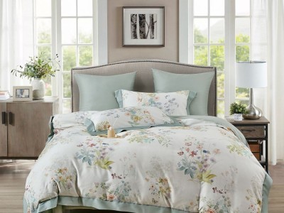 Постельное белье Asabella Евро, фланель-тенсел 2267-6