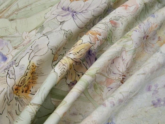 Постельное белье Asabella Евро, фланель-тенсел 2268-6